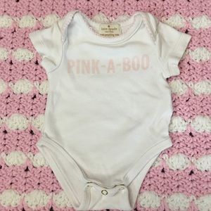 Kate Spade Newborn Onesie